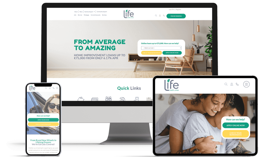 Responsive Design for SEO Naas and Google AdWords Naas - Life CU