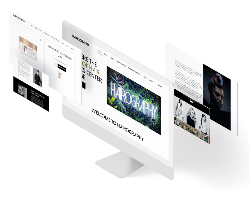 Website Design Services Ireland – Kola Digital Crafts Elegance for Hairography