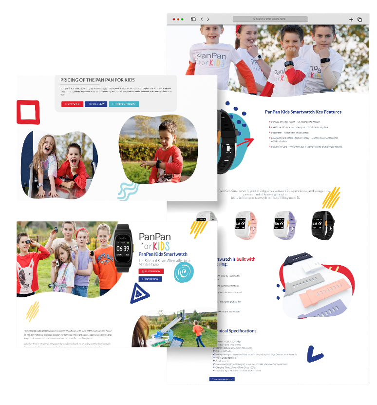 PanPan Kids Smartwatch Launch by a Marketing Agency in Naas, PanPan Smartwatch, Tunstall Emergency Response Ireland