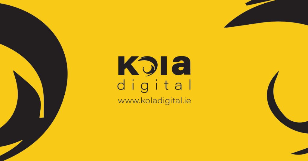 Kola Digital Logo including website